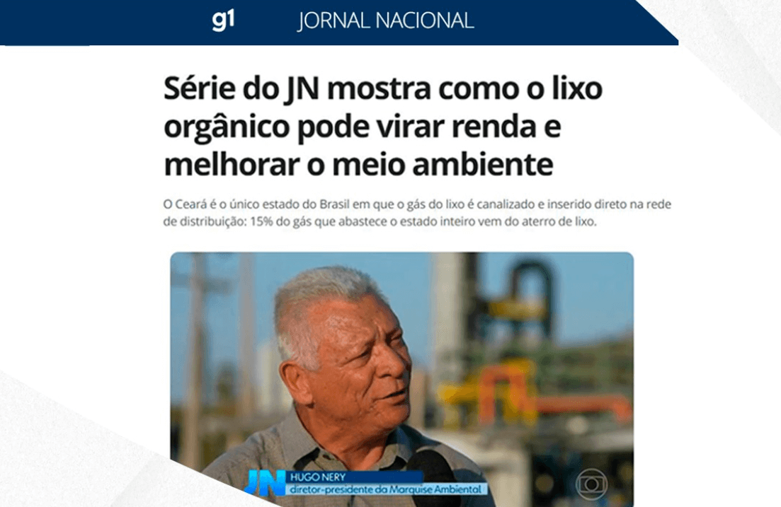 Leia mais sobre o artigo Marquise Ambiental é destaque no Jornal Nacional por transformar lixo em energia